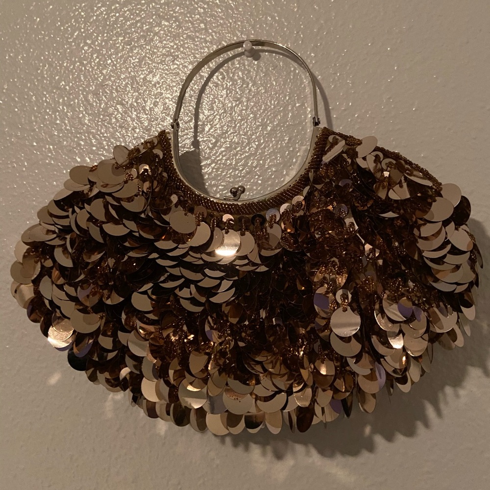 Vintage sequin mini purse